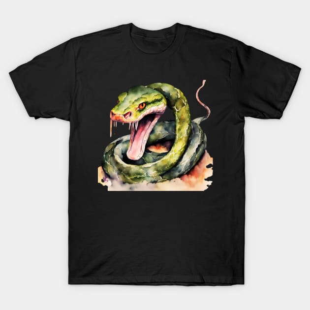 Snake Mouth T-Shirt by Viper Unconvetional Concept